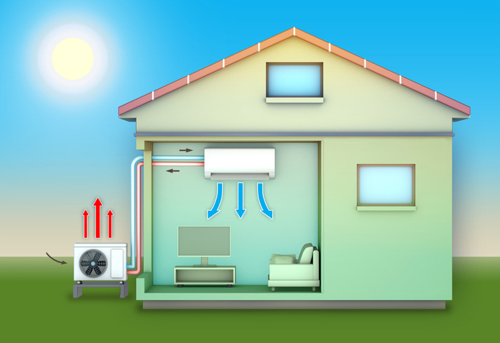 Cut your energy bills in half with cooling rooms you use Cut your energy bills in half with cooling rooms you use