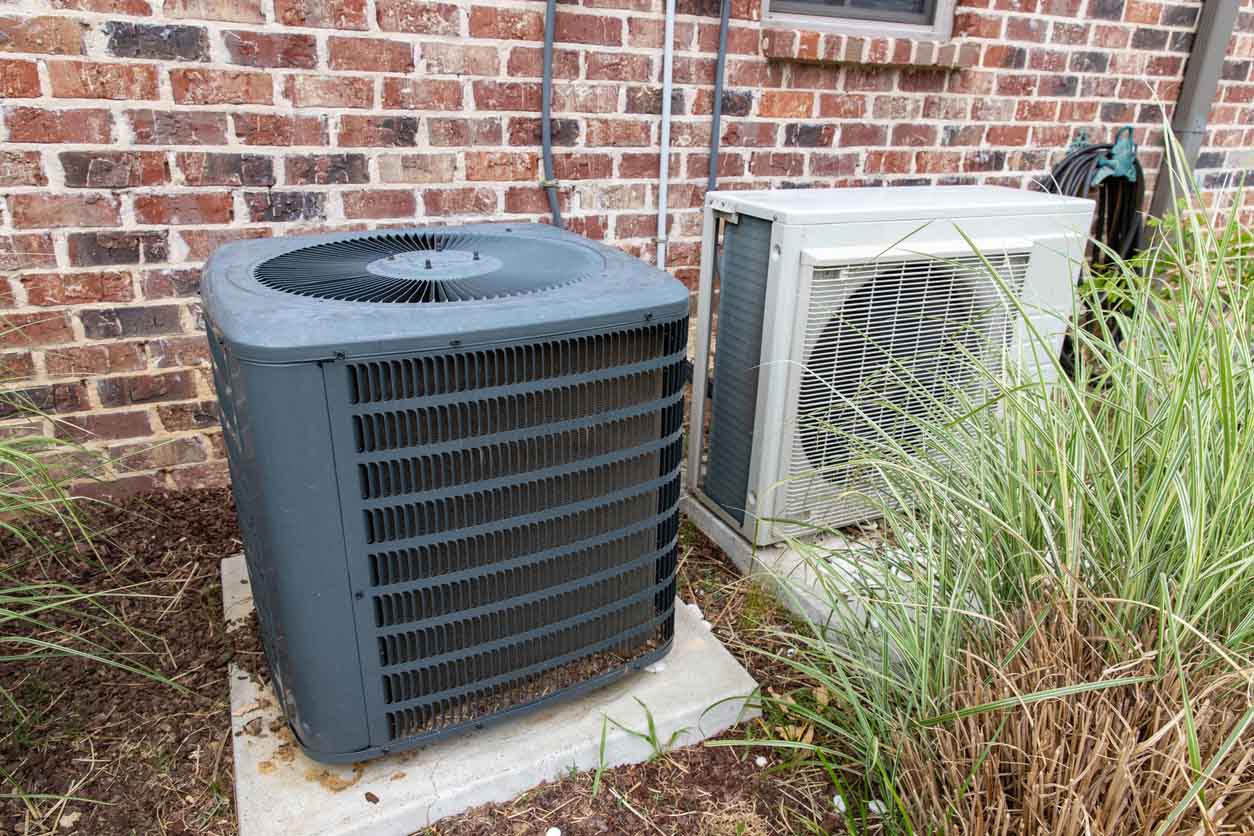 hvac air conditiioner compressor and mini split system together